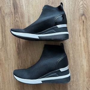 Michael Kors Skyler Stretch-Knit Sock Sneaker